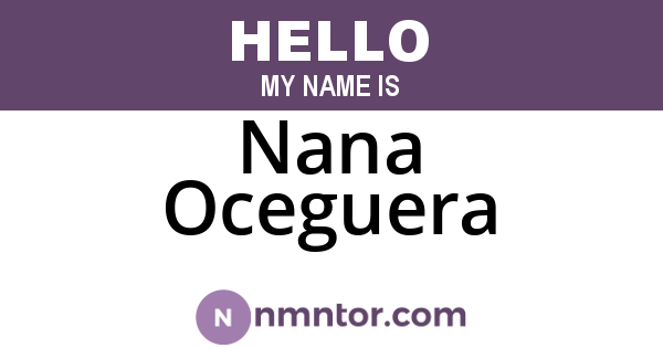 Nana Oceguera