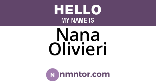 Nana Olivieri