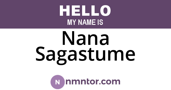 Nana Sagastume