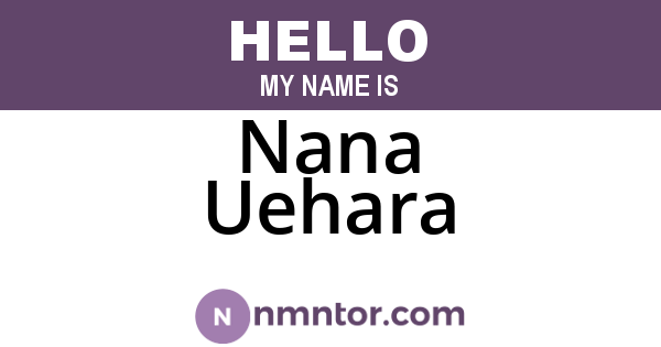 Nana Uehara