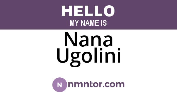 Nana Ugolini