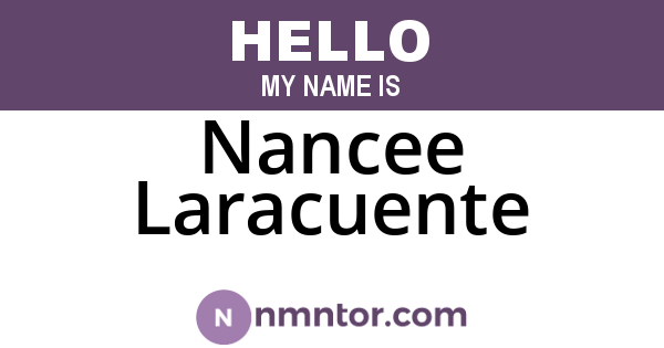 Nancee Laracuente