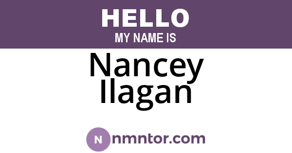 Nancey Ilagan