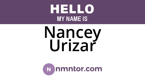 Nancey Urizar