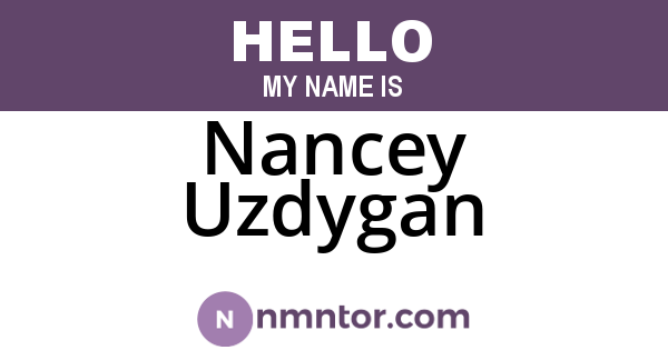 Nancey Uzdygan
