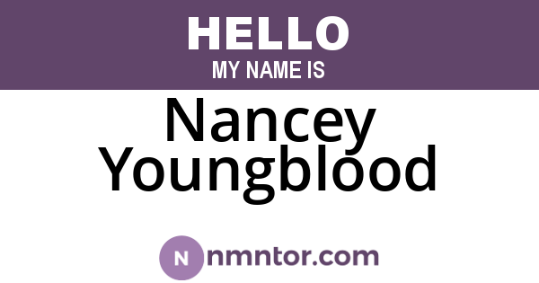 Nancey Youngblood