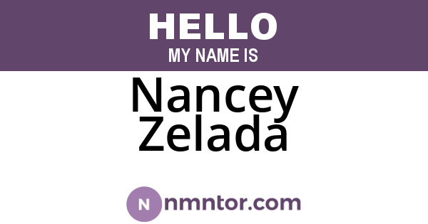 Nancey Zelada