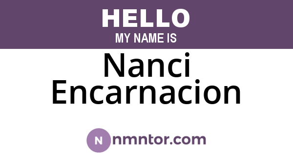 Nanci Encarnacion