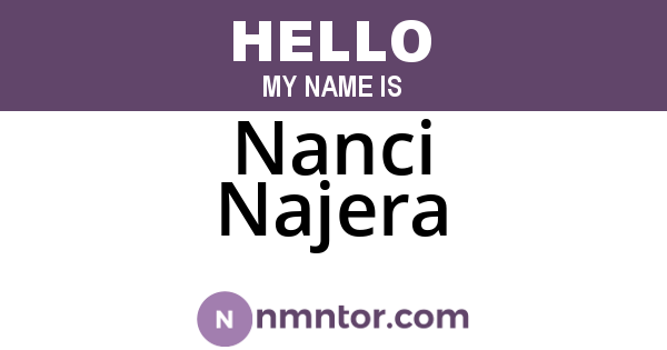 Nanci Najera