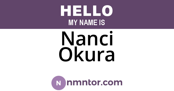 Nanci Okura