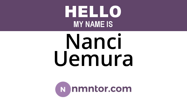 Nanci Uemura