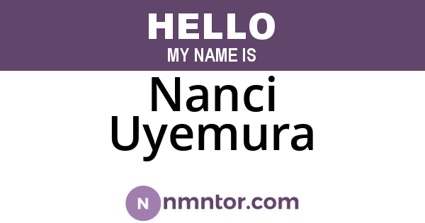 Nanci Uyemura