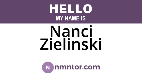 Nanci Zielinski