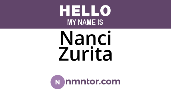 Nanci Zurita