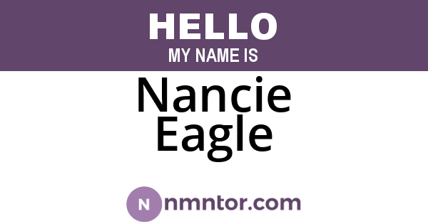 Nancie Eagle