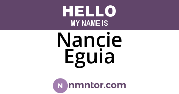 Nancie Eguia