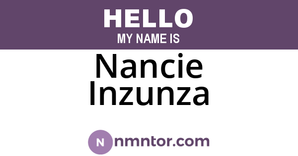 Nancie Inzunza
