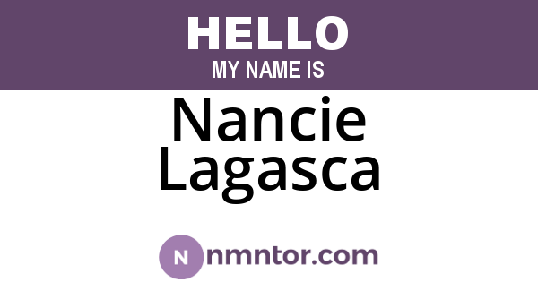 Nancie Lagasca