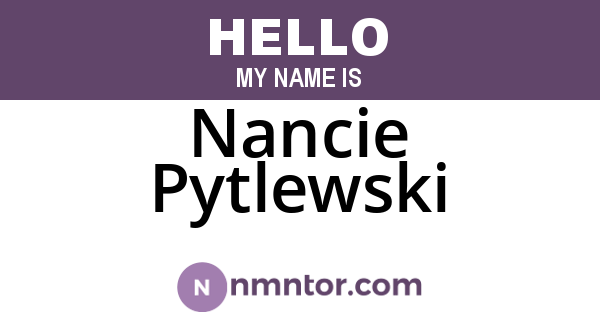Nancie Pytlewski