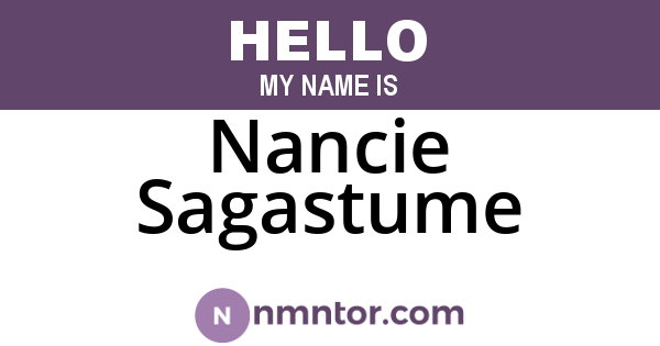 Nancie Sagastume