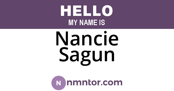 Nancie Sagun