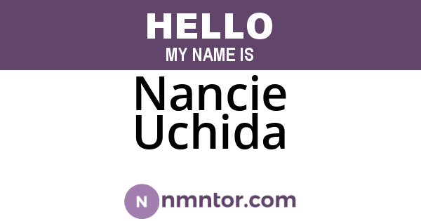 Nancie Uchida