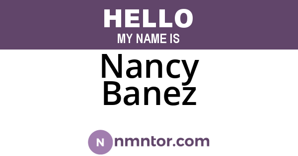 Nancy Banez