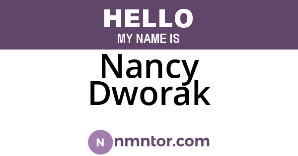 Nancy Dworak