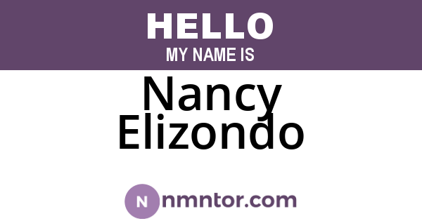 Nancy Elizondo