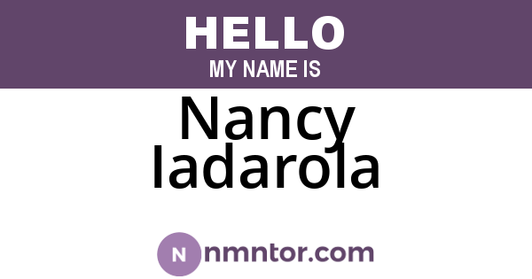 Nancy Iadarola