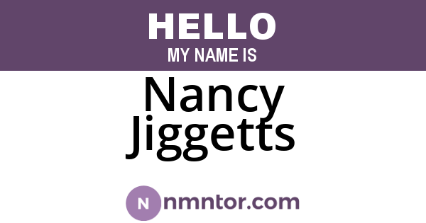 Nancy Jiggetts