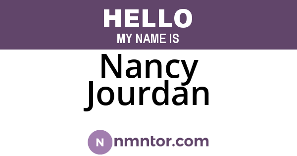 Nancy Jourdan