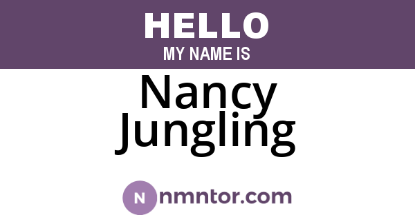 Nancy Jungling