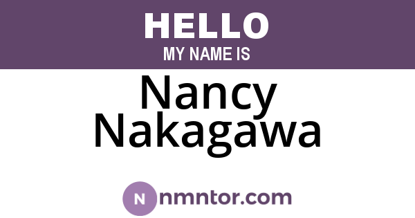Nancy Nakagawa