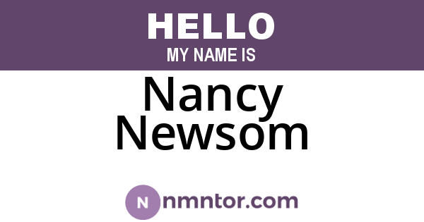 Nancy Newsom