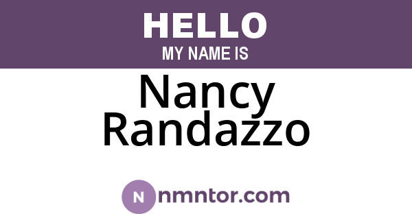 Nancy Randazzo