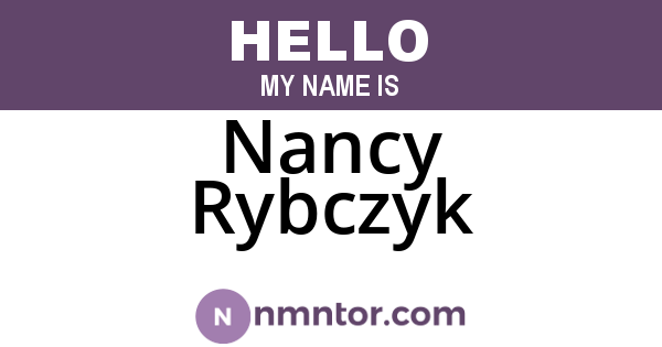 Nancy Rybczyk
