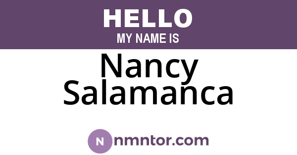 Nancy Salamanca
