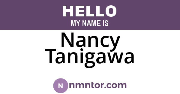 Nancy Tanigawa