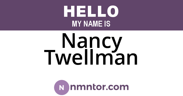 Nancy Twellman
