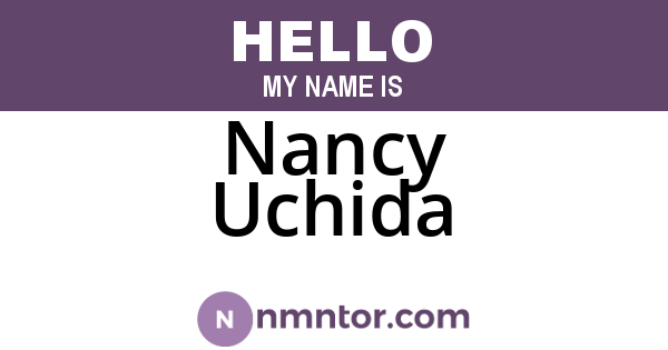 Nancy Uchida
