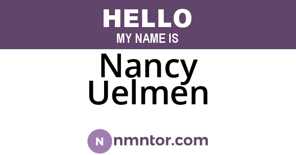 Nancy Uelmen