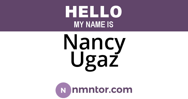 Nancy Ugaz
