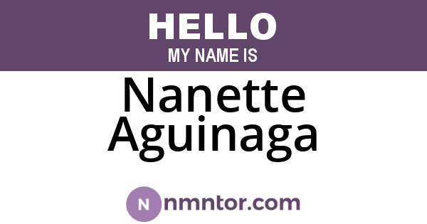 Nanette Aguinaga