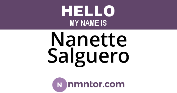 Nanette Salguero