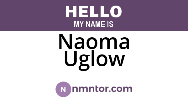 Naoma Uglow