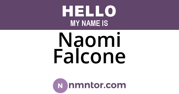Naomi Falcone