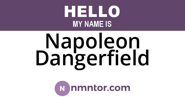 Napoleon Dangerfield