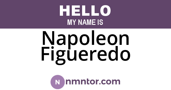 Napoleon Figueredo