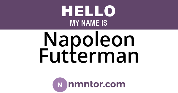 Napoleon Futterman